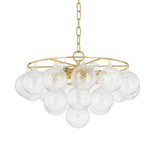 Mimi Chandelier - Elegant Crystal Design with Adjustable Height and Di