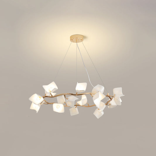 Mistral Flora Chandelier - Elegant Design with Adjustable Height & LED
