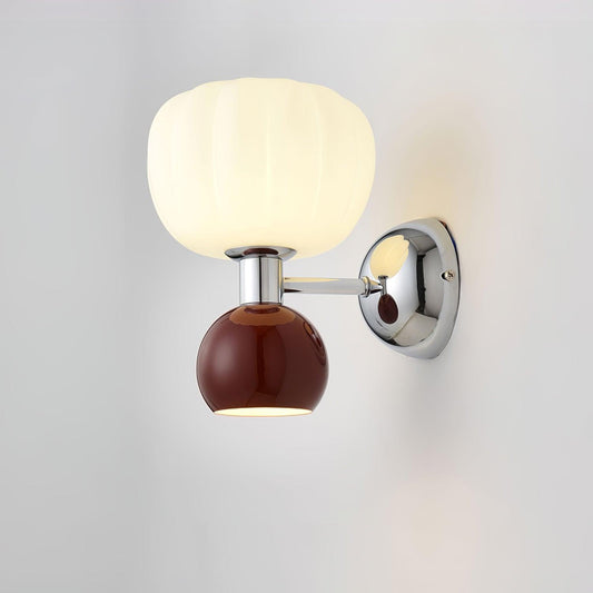Moderno Cream Wall Sconce - Adjustable Light Direction, Energy Efficie