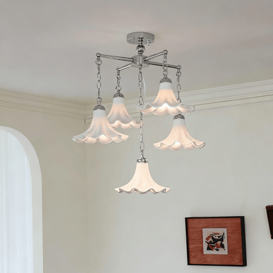 Mugena Bloom Chandelier - Elegant Design with Adjustable Brightness
