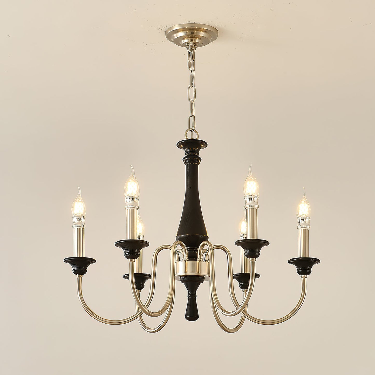 Elegant Crystal Orvella Chandelier with Adjustable Height & Dimmable L