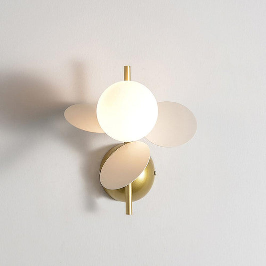 Round Macaron Wall Lamp - Adjustable Brightness & Soft Ambient Light