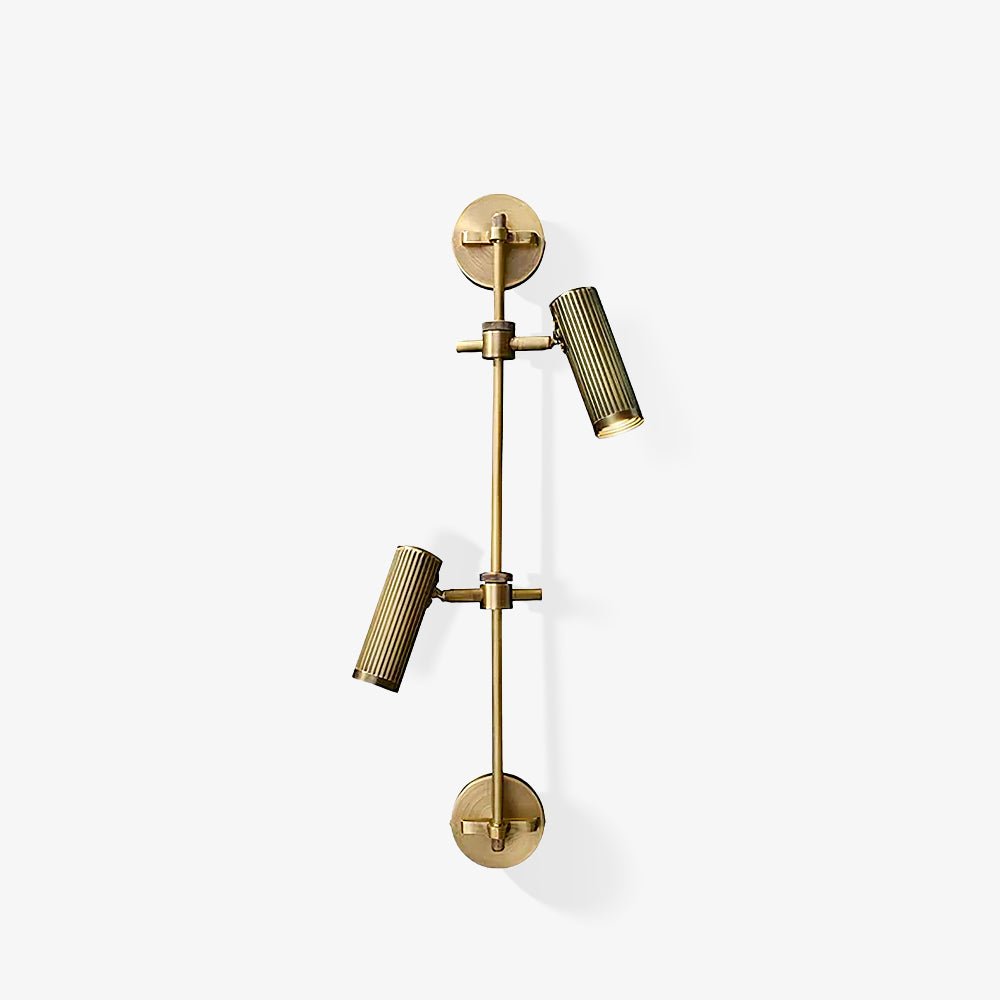 Adjustable Spot Rail Wall Light with LED Bulbs and Rotatable Head