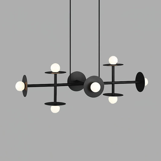 Strada Chandelier - Elegant Lighting Fixture with Adjustable Height &