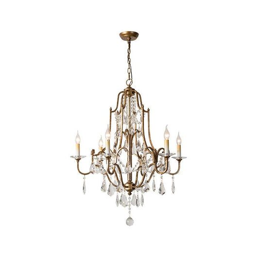 Valentina Chandelier - Elegant Design with Adjustable Height & LED Lig