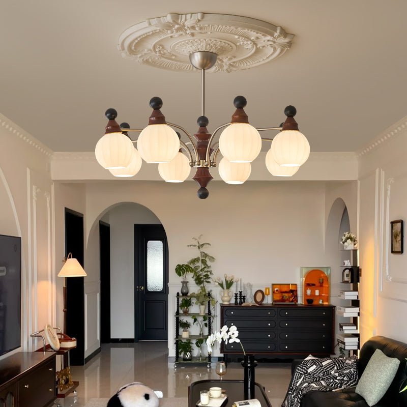 Valerio Chandelier - Elegant Lighting Fixture with Adjustable Height &
