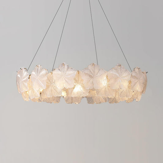Valery Chandelier - Elegant Design with Adjustable Height & LED Compat