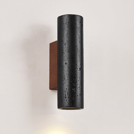 Volcanic Noir Wall Sconce - Adjustable Angle & Energy-Efficient LED