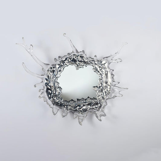 Water Drop Mirror Wall Lamp - Adjustable Brightness, Elegant Design
