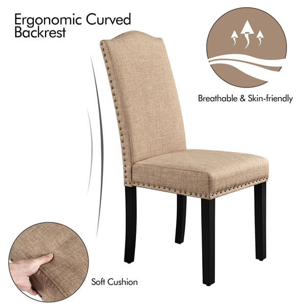 Dining Chairs Upholstered Parsons Chairs Position 5