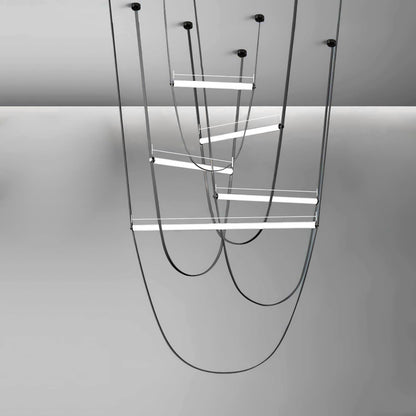 Tracer Belt Pendant Lamp - Adjustable Height, Energy-Efficient LED