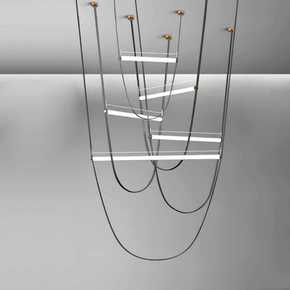 Tracer Belt Pendant Lamp - Adjustable Height, Energy-Efficient LED