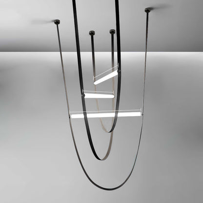 Tracer Belt Pendant Lamp - Adjustable Height, Energy-Efficient LED