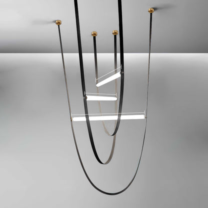 Tracer Belt Pendant Lamp - Adjustable Height, Energy-Efficient LED