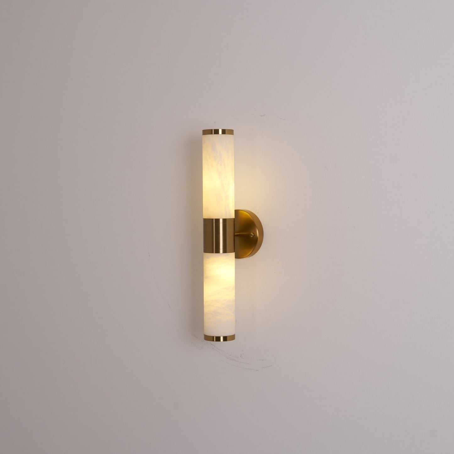 Alabaster Wall Lamp - Elegant Design with Soft Glow & Adjustable Angle