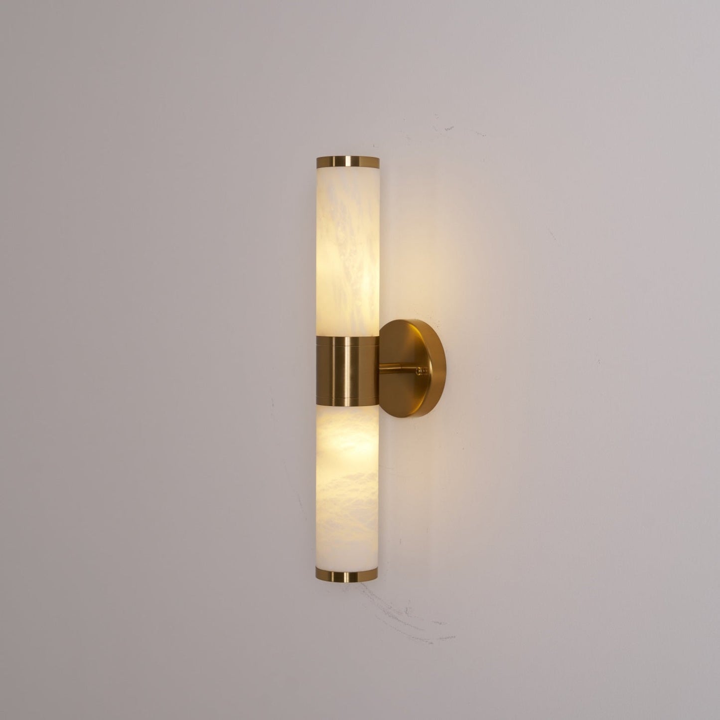 Alabaster Wall Lamp - Elegant Design with Soft Glow & Adjustable Angle