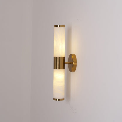 Alabaster Wall Lamp - Elegant Design with Soft Glow & Adjustable Angle