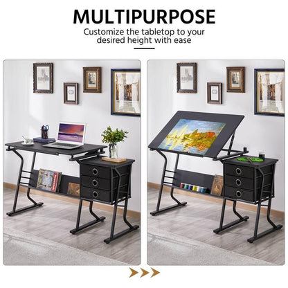 Drafting Table for Adults Position 9