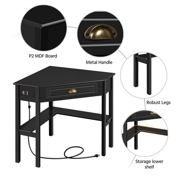 L Shaped Computer Corner Table Position 7