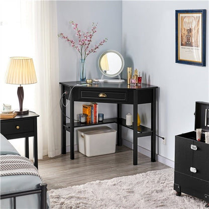 L Shaped Computer Corner Table Position 1