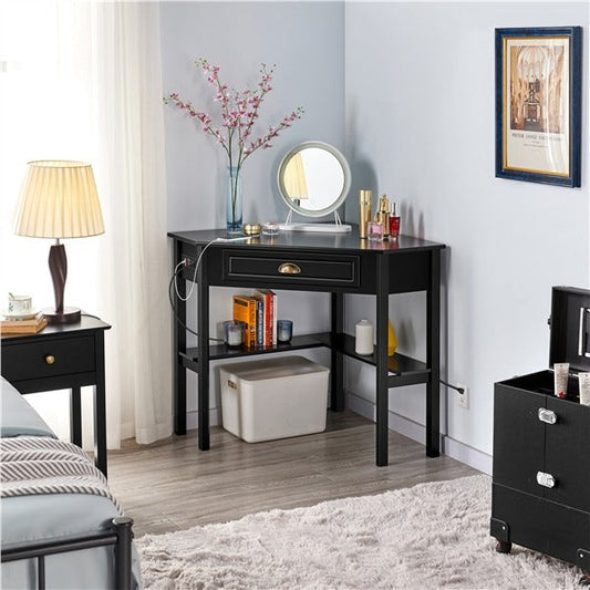 L Shaped Computer Corner Table Position 1