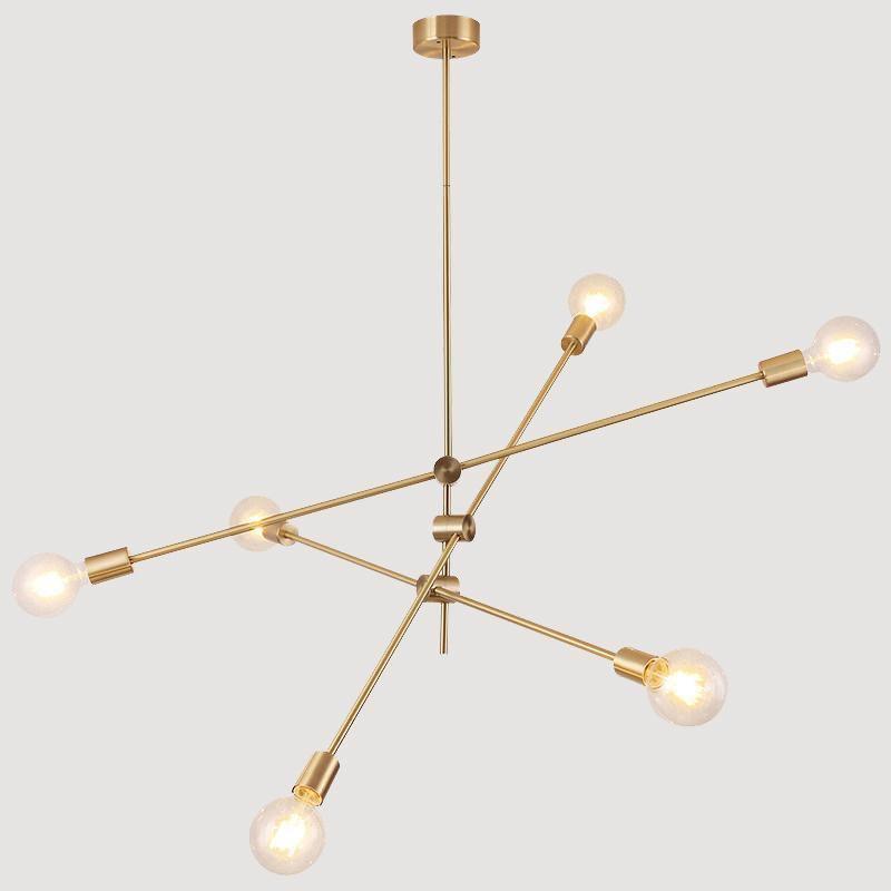 Adjustable Mobile Pendant Light with Dimmable LED and Modern Design