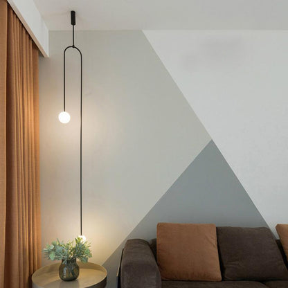 Mobile Chandelier with Adjustable Height and LED Lighting Features