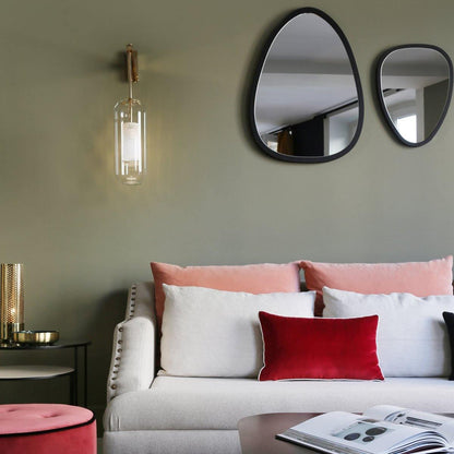 Vadim Glass Wall Lamp - Elegant Design with Adjustable Brightness