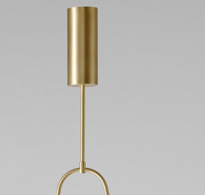 Mobile Chandelier with Adjustable Height and LED Lighting Features