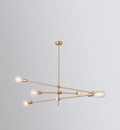 Adjustable Mobile Pendant Light with Dimmable LED and Modern Design