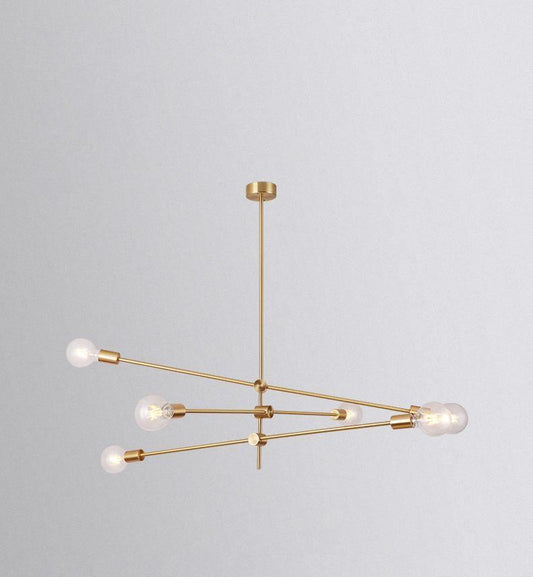 Adjustable Mobile Pendant Light with Dimmable LED and Modern Design