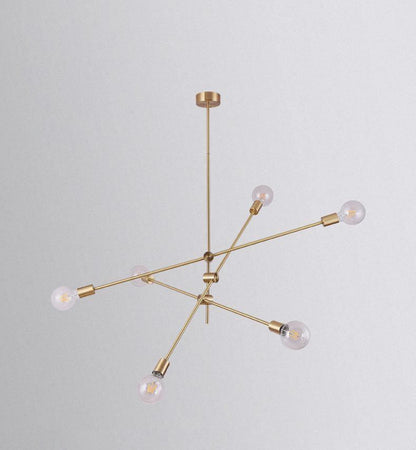 Adjustable Mobile Pendant Light with Dimmable LED and Modern Design