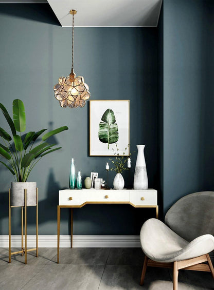 Glass Petal Pendant Light Position 12