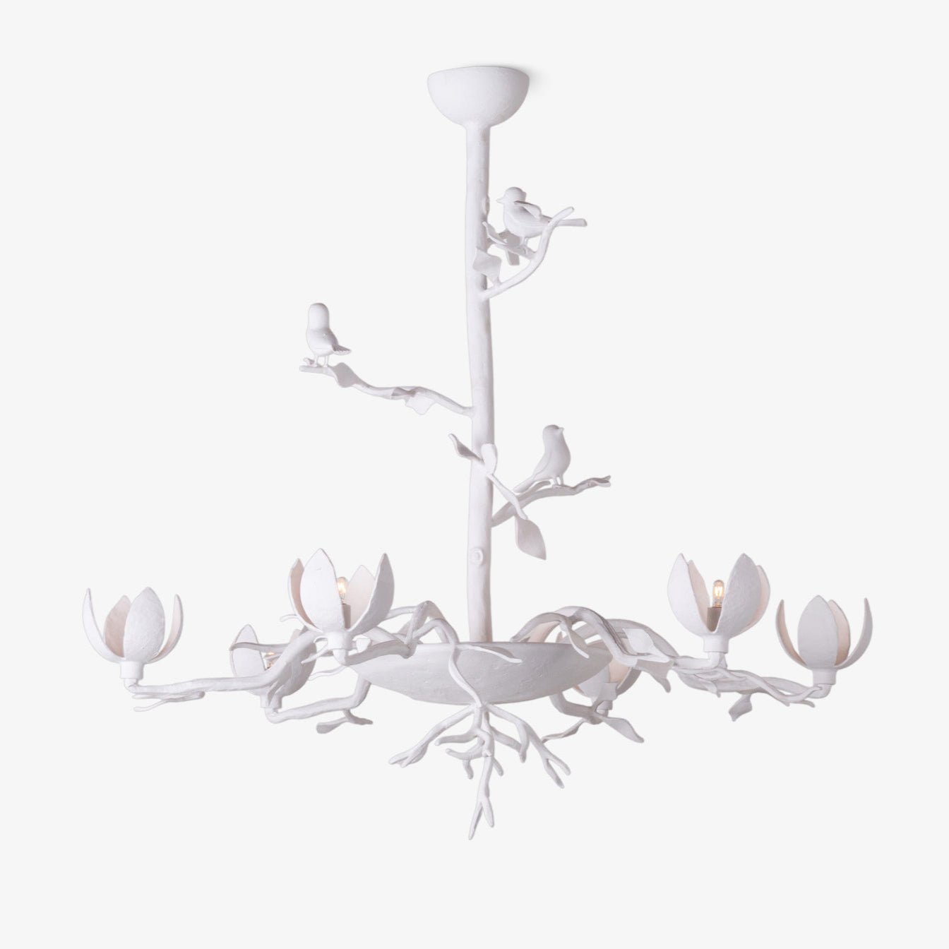 Elegant Passera Chandelier - Adjustable Brightness & Crystal Accents