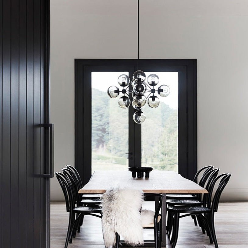 Vertex Chandelier - Modern Design with Adjustable Brightness & Energy-