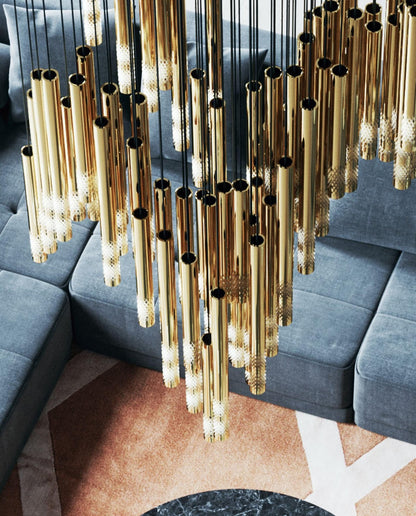 Symphony Orchestra Chandelier - Elegant Design with Adjustable Brightn
