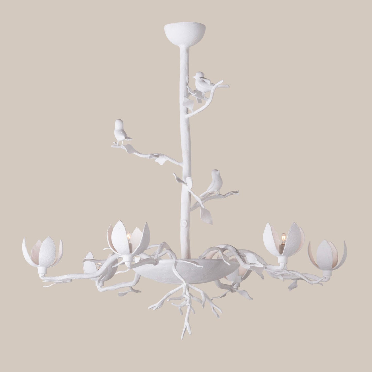 Elegant Passera Chandelier - Adjustable Brightness & Crystal Accents