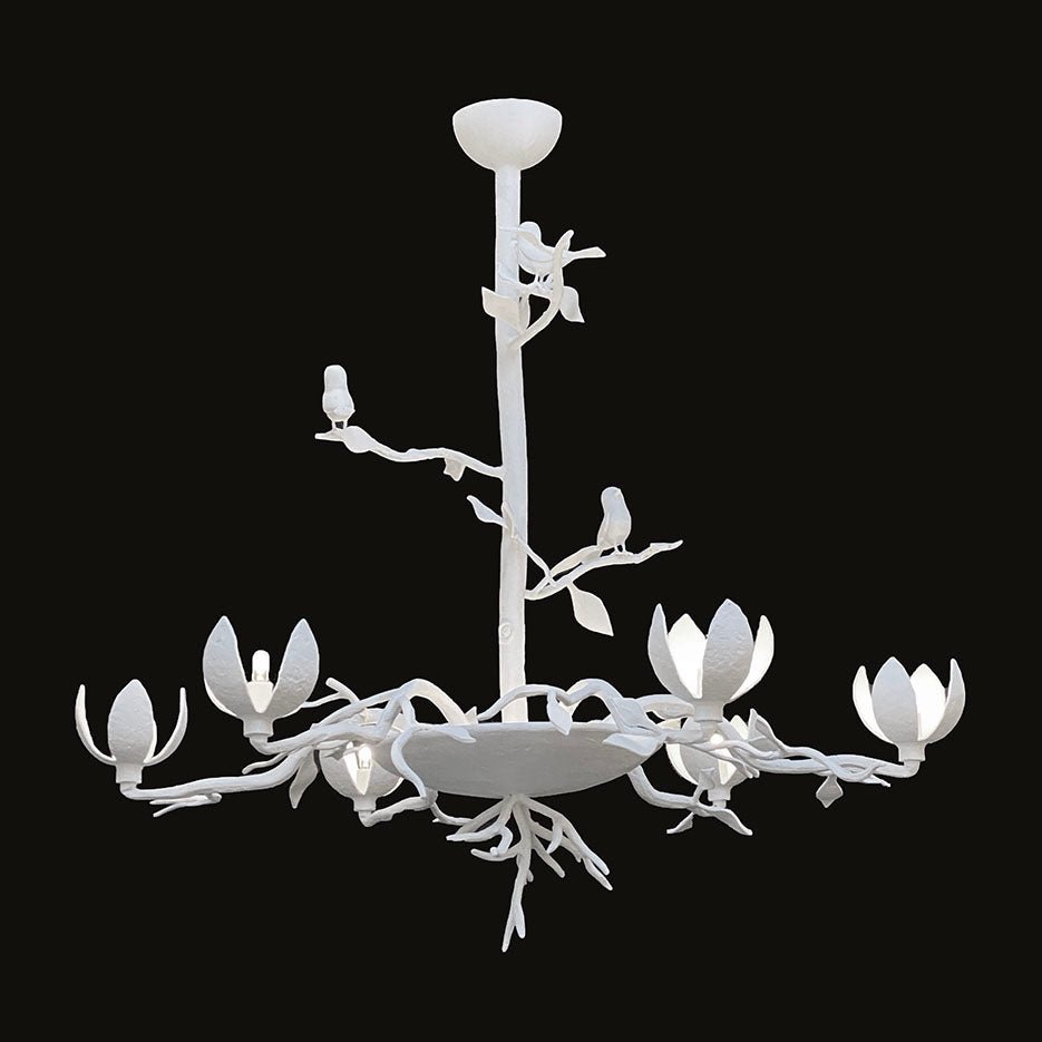 Elegant Passera Chandelier - Adjustable Brightness & Crystal Accents