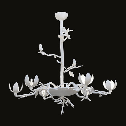 Elegant Passera Chandelier - Adjustable Brightness & Crystal Accents
