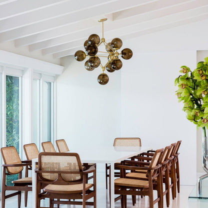 Vertex Chandelier - Modern Design with Adjustable Brightness & Energy-