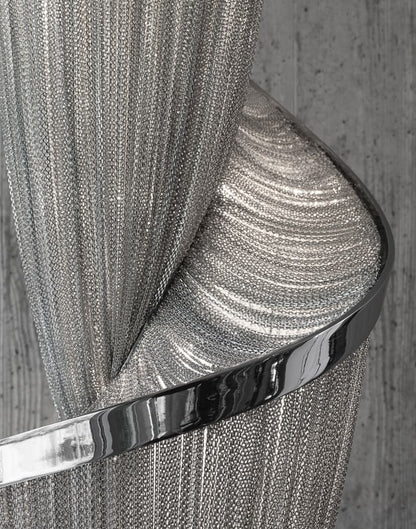 Twilight Spiral Chain Chandelier - Elegant Design with Adjustable Heig
