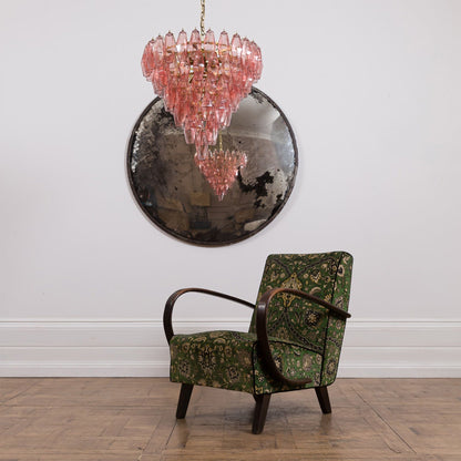Asti Glass Chandelier - Elegant Design with Adjustable Height & Crysta
