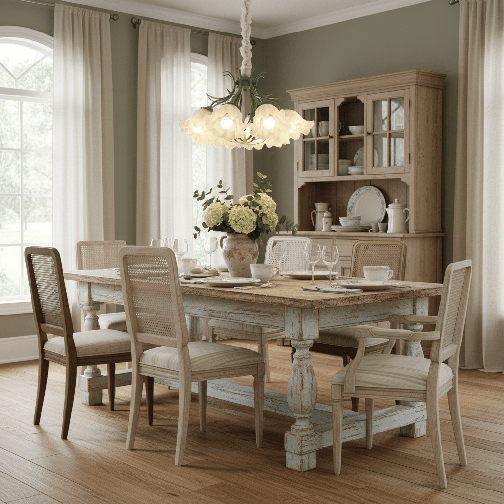 Lily of the Valley Flower Chandelier - Elegant Design, LED Lighting