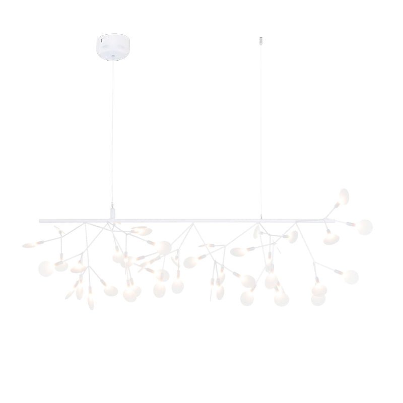 Elegant Long Firefly LED Chandelier - Dimmable & Energy Efficient