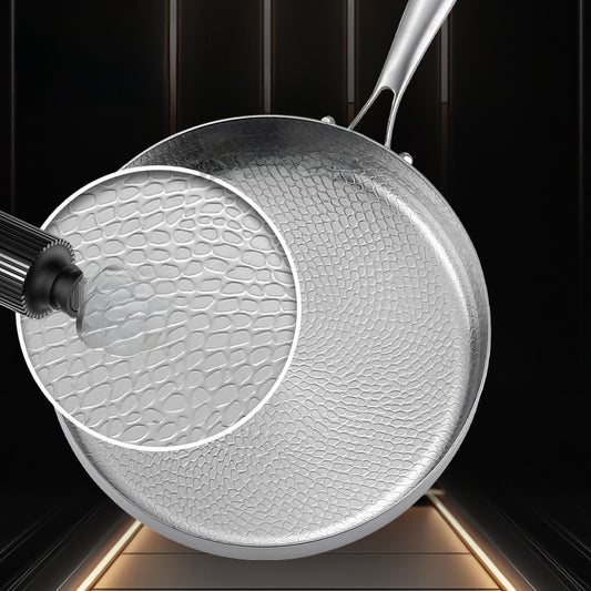 Brennwares Hammered Titanium High-wall Frying Pan - Brennwares