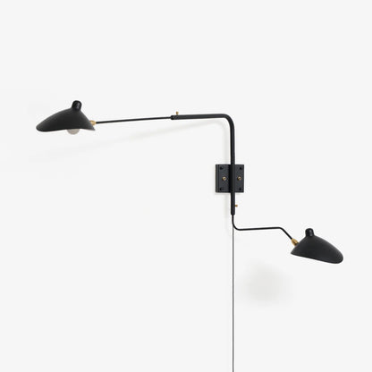 Adjustable Arm Wall Sconce with Modern Design and Energy-Efficient LED