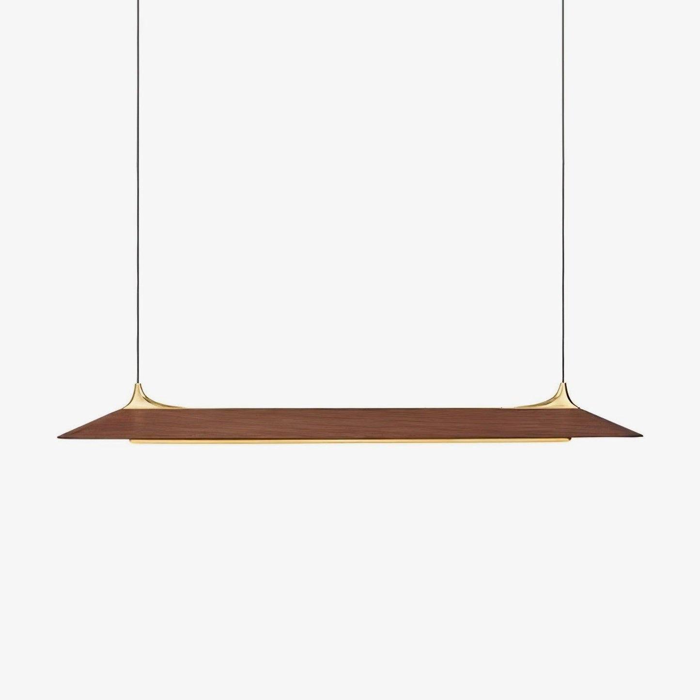 Mernoe Wooden Chandelier - Elegant Design with Adjustable Height & LED