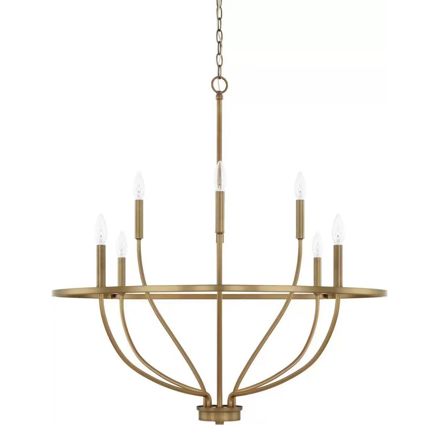 Maxwell Crystal Chandelier - Elegant Design with Adjustable Height