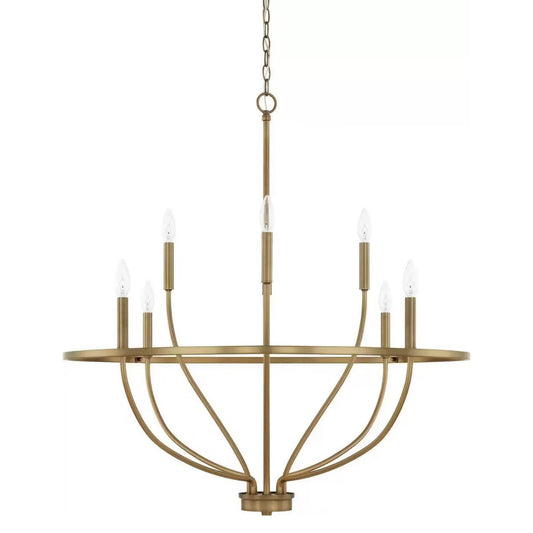 Maxwell Crystal Chandelier - Elegant Design with Adjustable Height