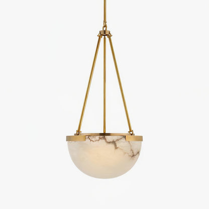 Istar Alabaster Chandelier - Elegant Lighting with Adjustable Brightne